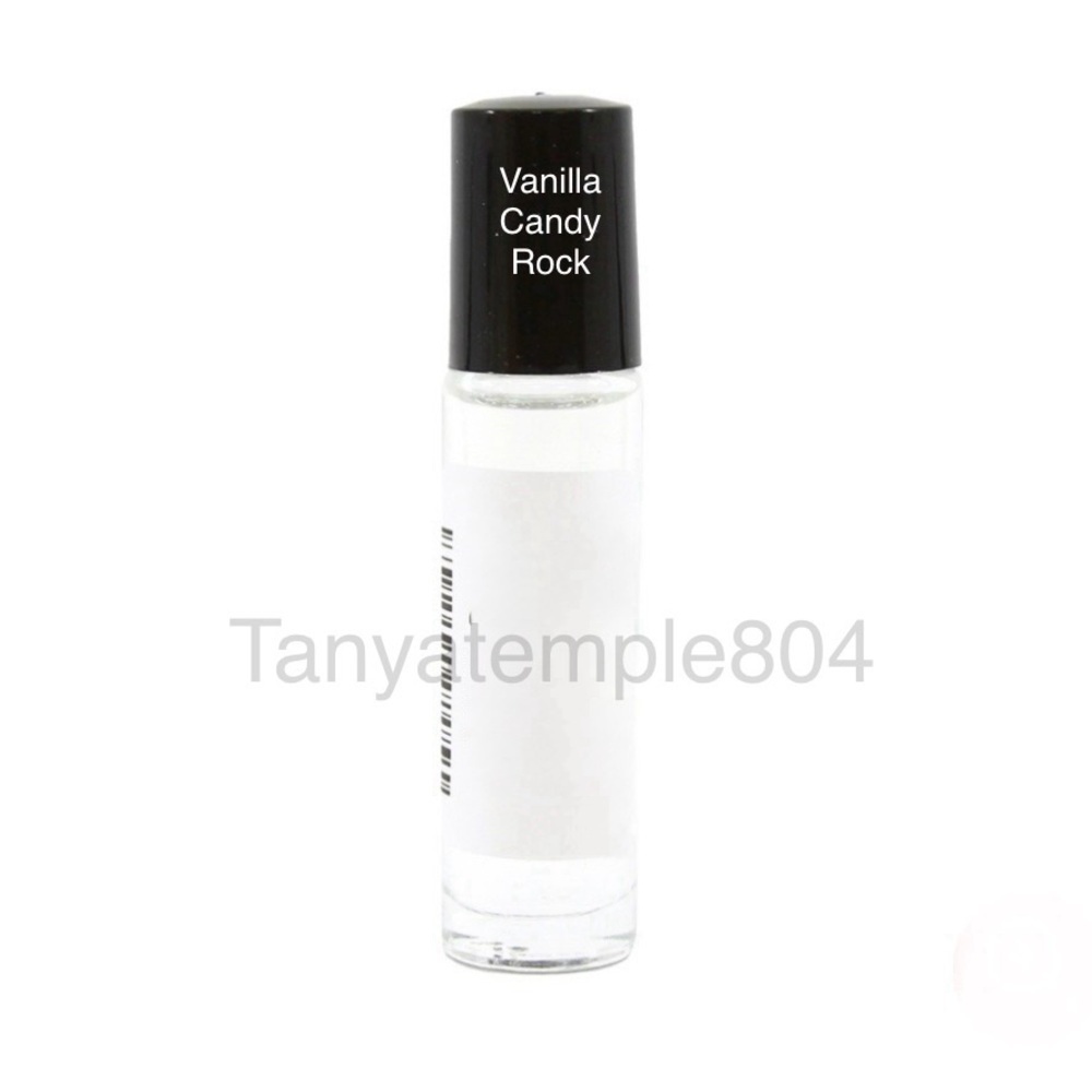 Vanilla Candy Rock Sugar Fragrance Oil Glass Roll-On 1/3 Oz